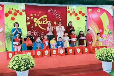 Lan tỏa yêu thương Xuân Bính ngọ tại trường Mầm non Trung Sơn