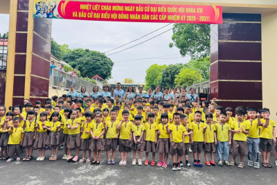 HÀNH TRANG VÀO LỚP MỘT –  TRẢI NGHIỆM ĐÁNG NHỚ CỦA CÁC BÉ 5 TUỔI TẠI TRƯỜNG TRƯỜNG TIỂU HỌC LÊ HỒNG PHONG