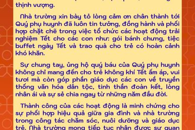 Thư ngỏ!