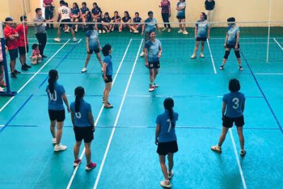 CHI ĐOÀN TRƯỜNG MẦM NON TRUNG SƠN THAM GIA GIẢI BÓNG CHUYỀN HƠI NỮ NĂM 2026 DO ĐOÀN PHƯỜNG TỔ CHỨC