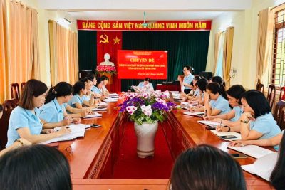 TỔ CHUYÊN MÔN MẪU GIÁO TỔ CHỨC CHUYÊN ĐỀ “NÂNG CAO CHẤT LƯỢNG CHO TRẺ MẪU GIÁO  LÀM QUEN VỚI TIẾNG ANH”